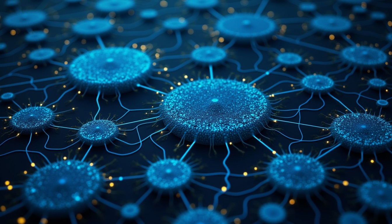 Free Digital Network Visualization Image - Network, Digital, Technology ...