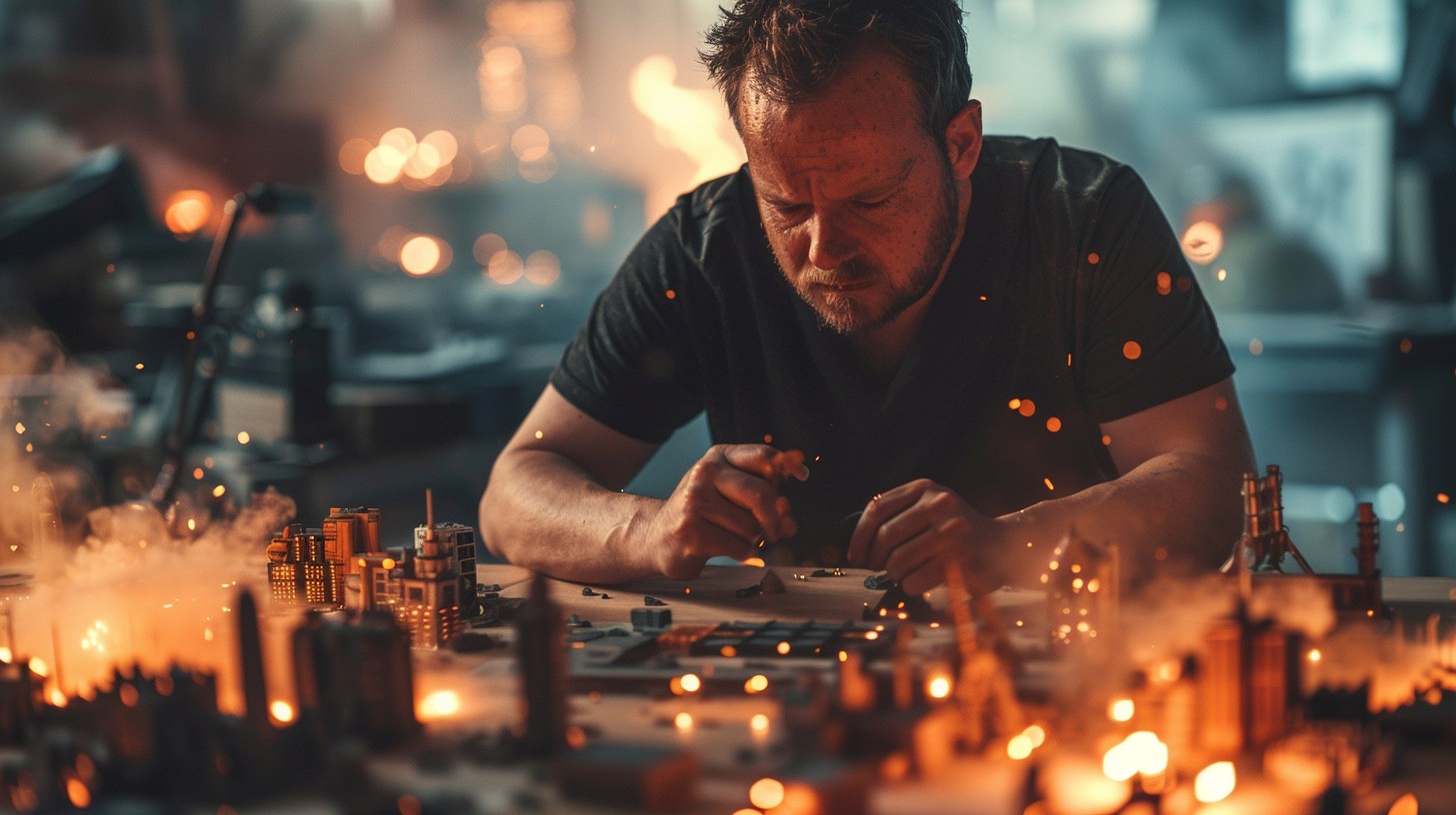 Free Focused Creative Work Image - Artisan, Miniature, Craftsmanship ...