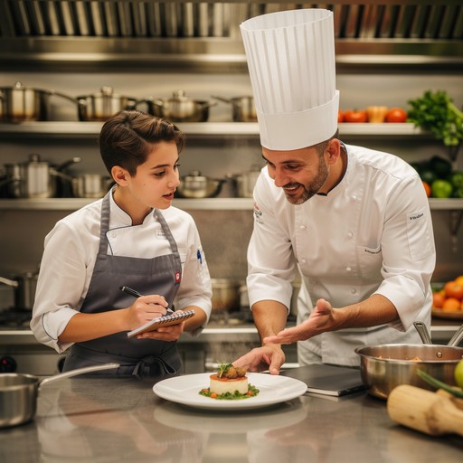 Supportive Chefs Free Chef Teaching Apprentice Image - Chef, Apprentice, Kitchen ...