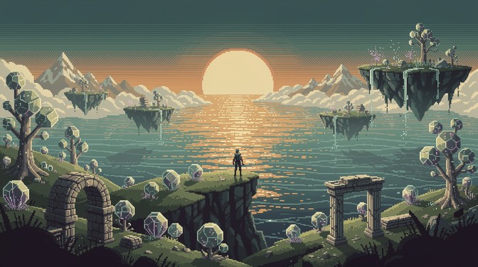 Free Pixel Island Explorer Image - Pixel, Explorer, Adventure ...