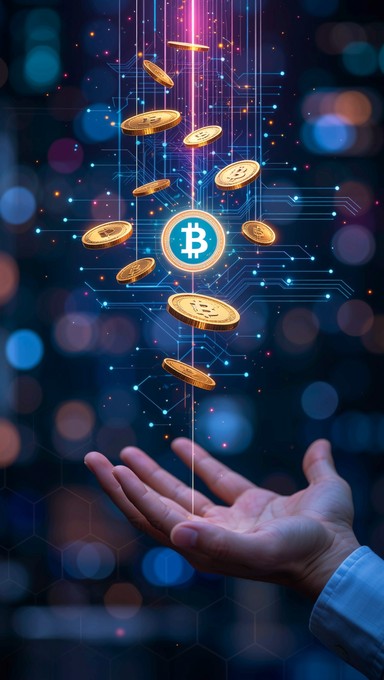 Free Digital Wealth Rising Image - Cryptocurrency, Bitcoin, Blockchain ...