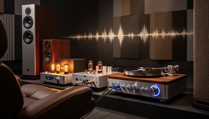Free Premium Audio Setup Image - Stereo, Amplifier, Speakers | Download ...