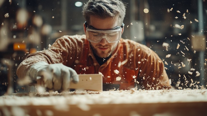 Free Carpenter Shaping Wood Image - Carpenter, Woodworking, Workshop ...