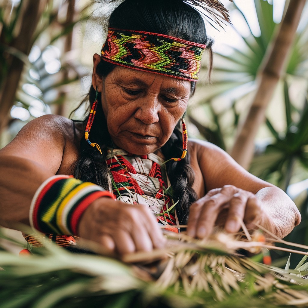 Free Indigenous Artisan Crafting Image - Indigenous, Artisan, Weaving ...