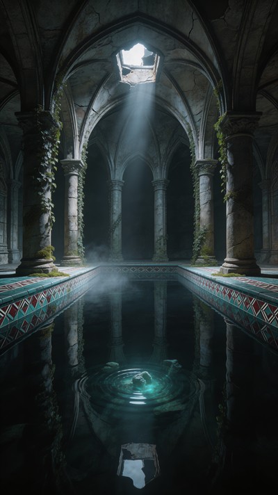 Free Gothic Pool Ruins Image - Gothic, Abandoned, Pool | Download at ...