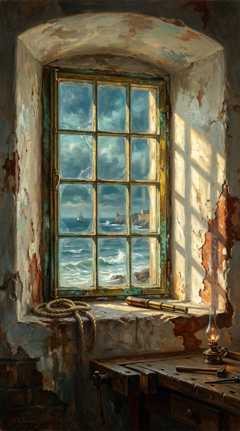 Lighthouse Window Texture Free Lighthouse Window View Image - Lighthouse, Window, Maritime ...