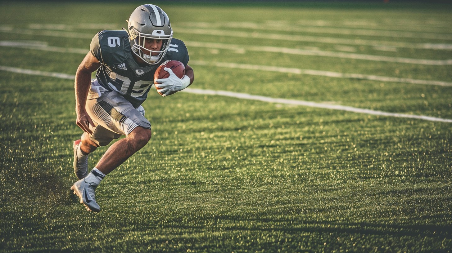 Free Focused Football Player Image - Football, Player, Sprinting ...