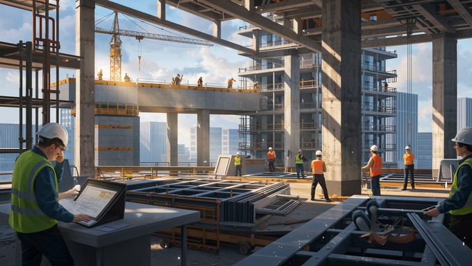 Free Construction in Progress Image - Construction, Skyscraper, Workers ...