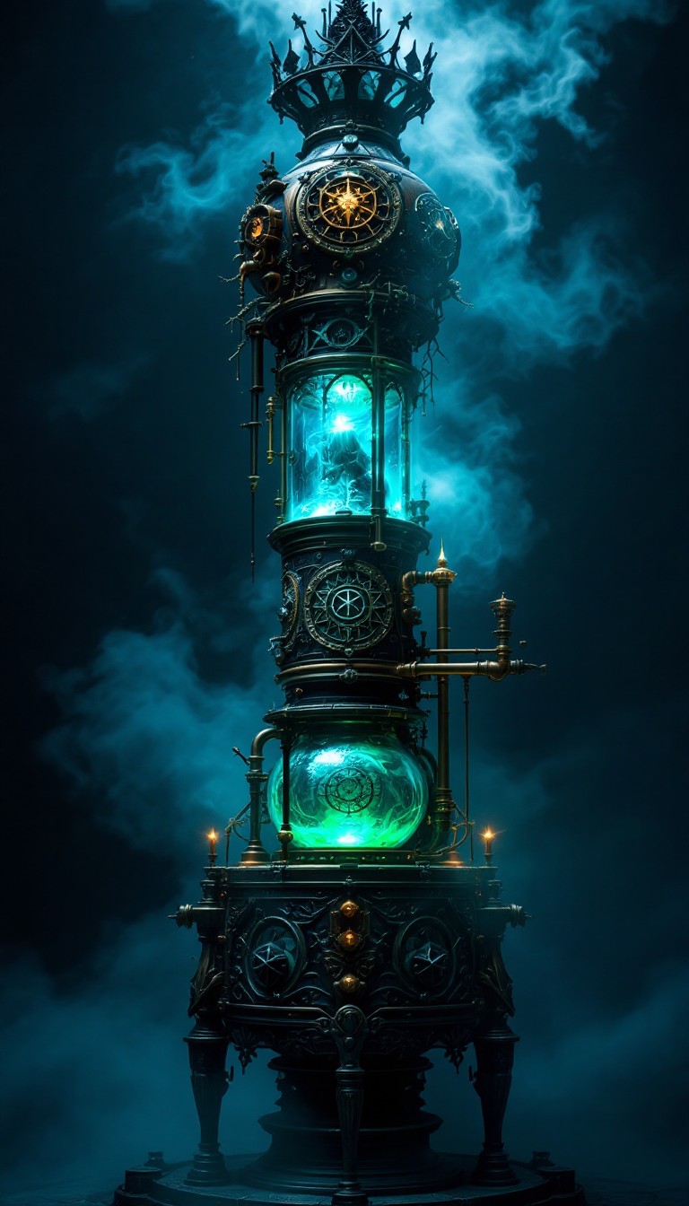 Free Mystical Potion Machine Image - Alchemy, Gothic, Steampunk ...