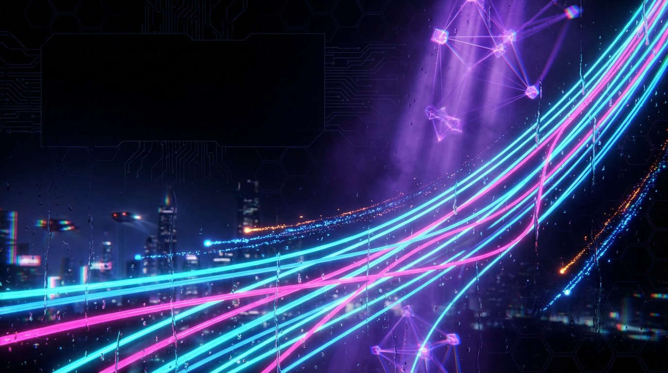 Free Neon Digital Network Image - Cyberpunk, Technology, Digital ...