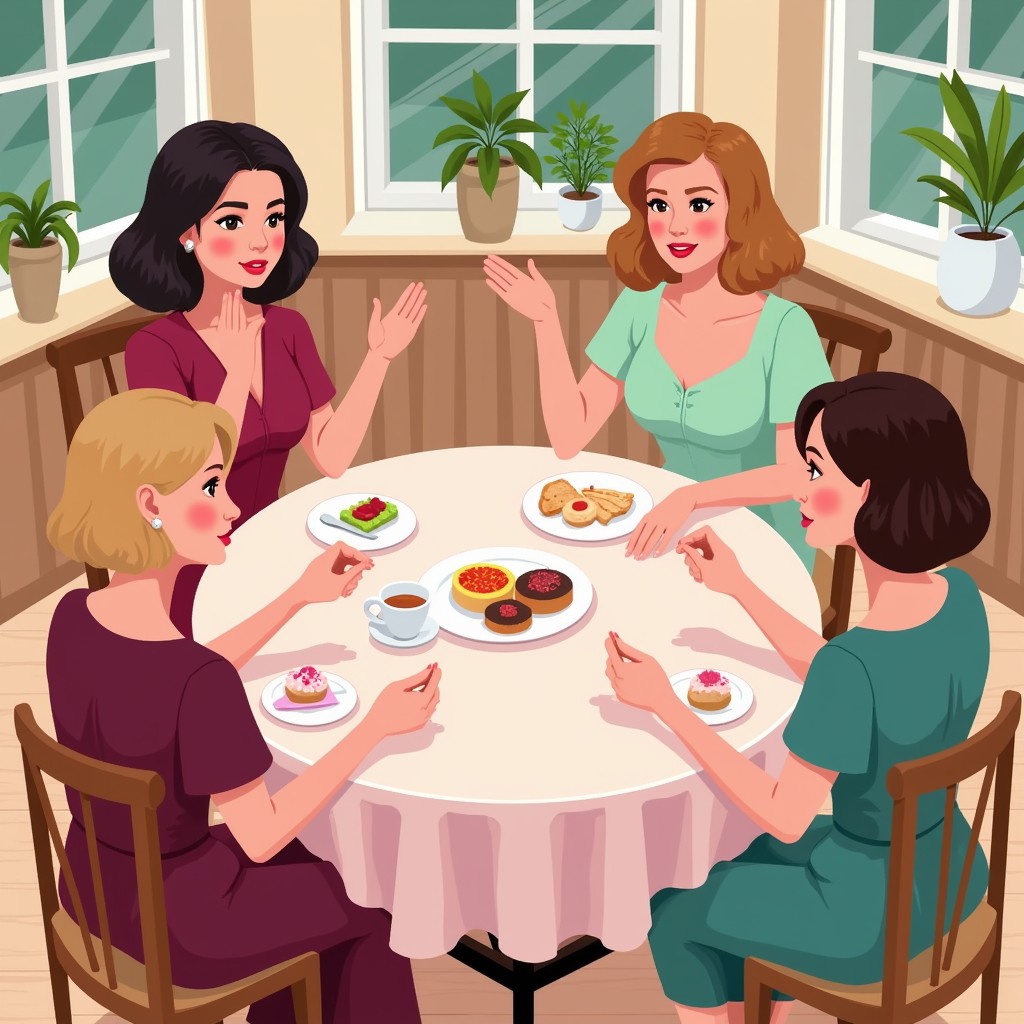 Free Ladies Lunch Chat Image - Women, Friends, Café | Download at StockCake