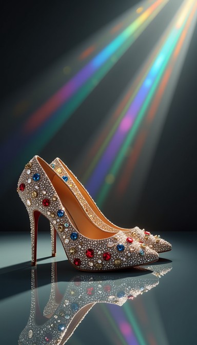 Free Dazzling Crystal Stiletto Image | Download at StockCake