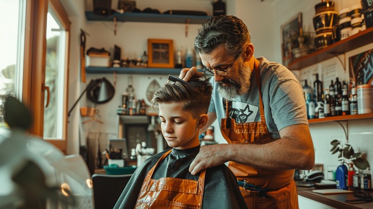 Free Barber Working Carefully Image | Download at StockCake