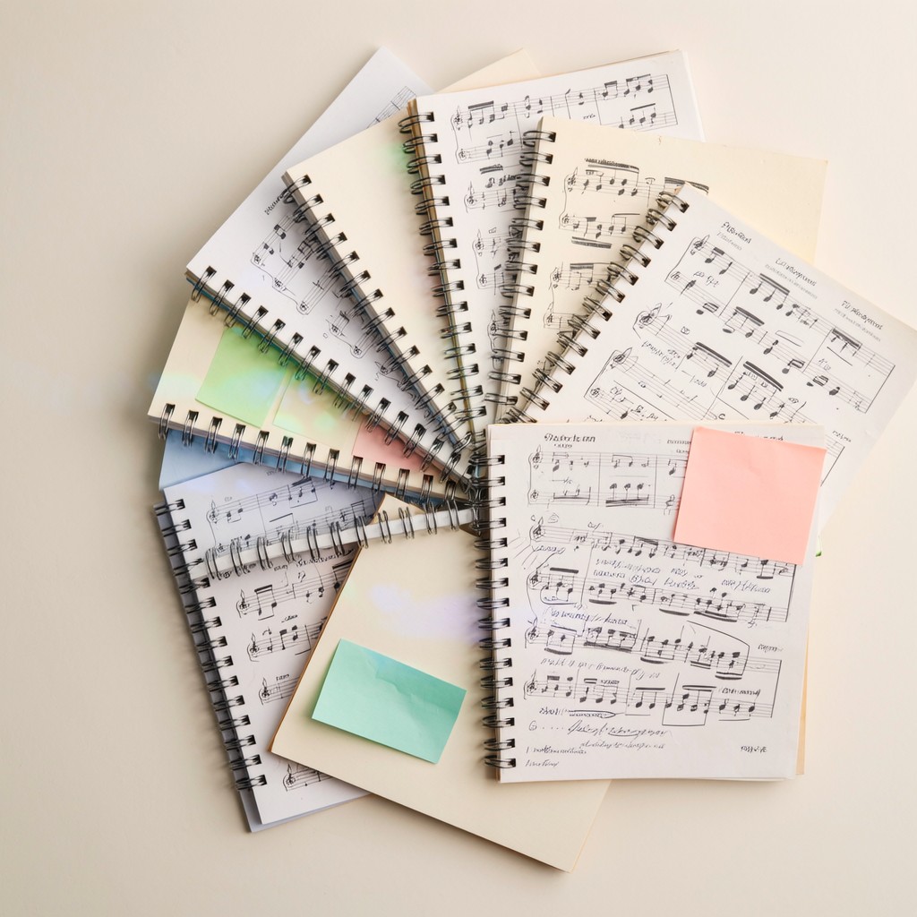 Music Note Lines Notebook Free Notes Meet Music Photo - Notebooks, Music, Spiral | Download at ...