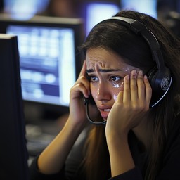 Free Stressed office worker Image - Stress, Office, Woman | Download at ...