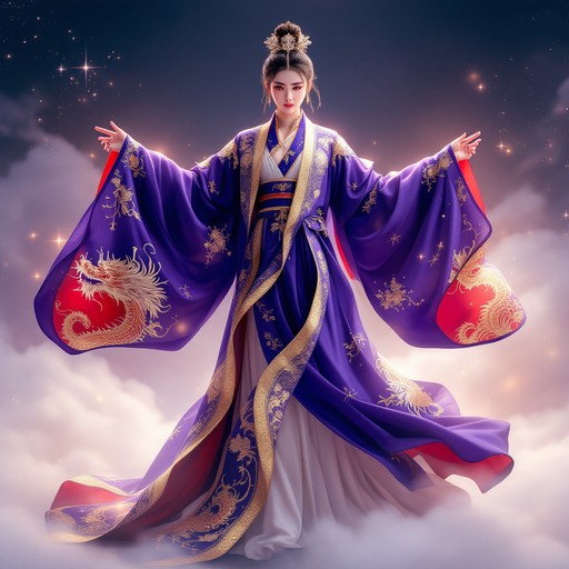 Cartoon Imperial Robe Free Imperial Dragon Empress Image - Fantasy, Imperial, Anime ...