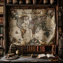 Free Vintage Map Display Image - Vintage, Map, Antique | Download at ...