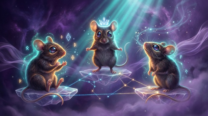 Free Cosmic Mouse Magic Photo - Mice, Mouse, Fantasy | Download at ...