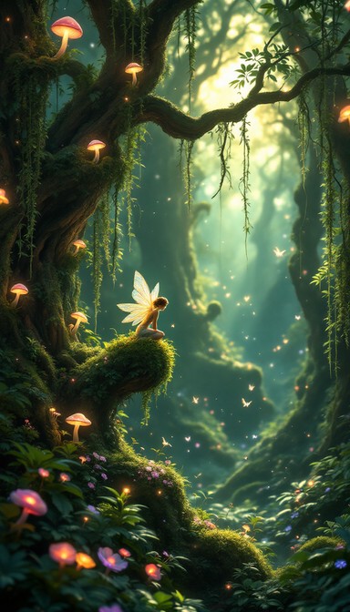 Free Enchanted Forest Fairy Image - Fairy, Forest, Enchanted | Download ...