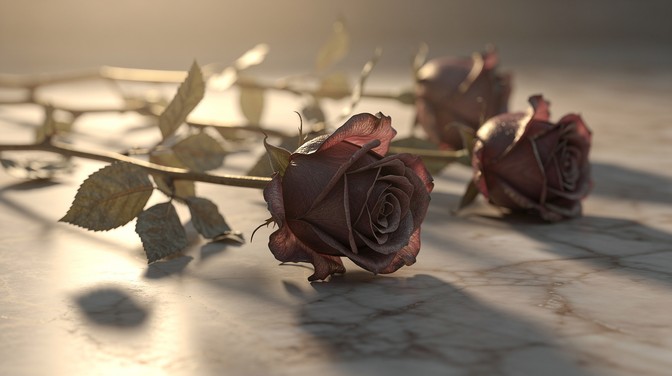 Free Fading Rose Beauty Image - Rose, Decay, Dramatic | Download at ...