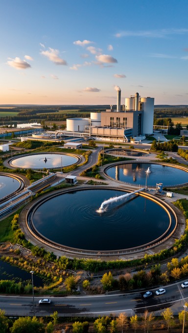 Environment Infrastructure Free Clean Water Infrastructure Image - Water, Treatment, Facility ...