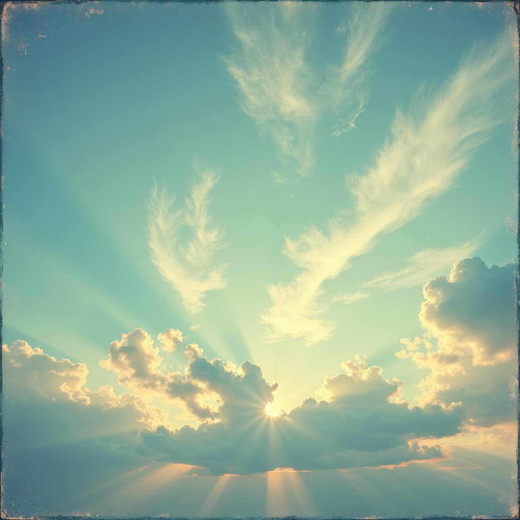 Free Radiant Sky Beams Image - Sky, Clouds, Sunbeams | Download at ...