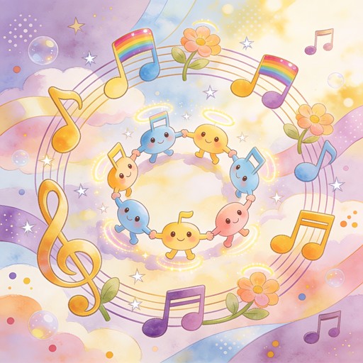 Music Notes Smiling Image Free Musical Notes Dance Image - Illustration, Children, Music ...