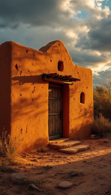 Small Adobe Structure Free Rustic Adobe Interior Image | Download at StockCake