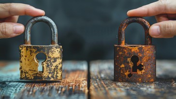 Free Contrasting Padlocks Integrity Image - Padlocks, Contrast ...