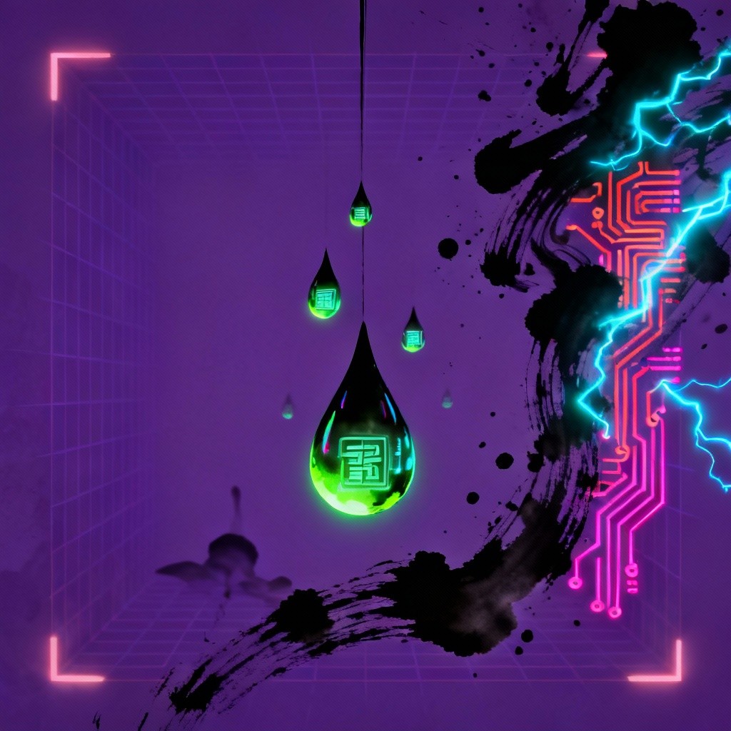 Free Ink Meets Neon Photo - Cyberpunk, Ink, Neon | Download at StockCake