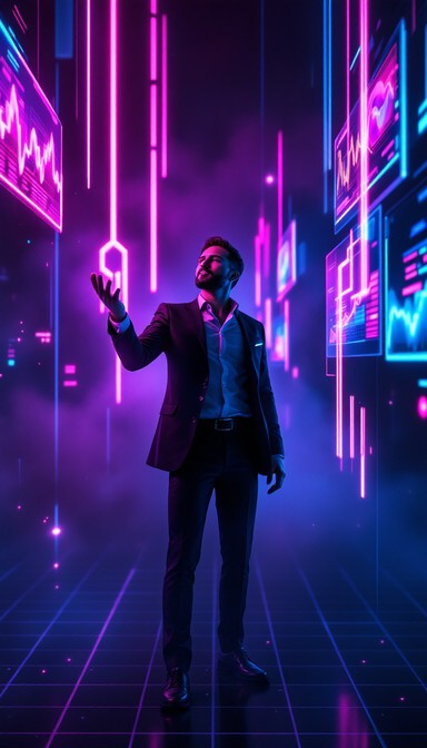 Free Neon Business Power Image - Cyberpunk, Suit, Neon | Download at ...