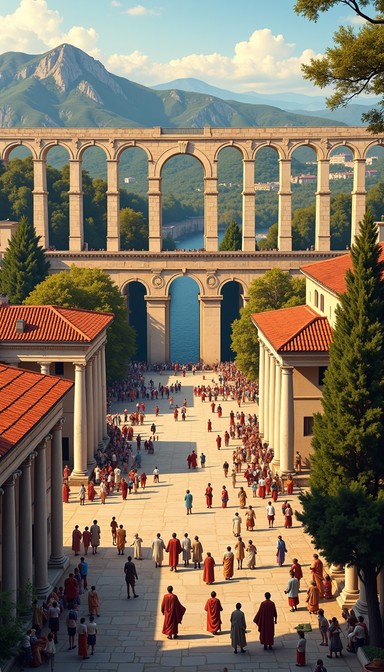 Free Rome's Engineering Marvel Image - Aqueduct, Roman, Ancient ...