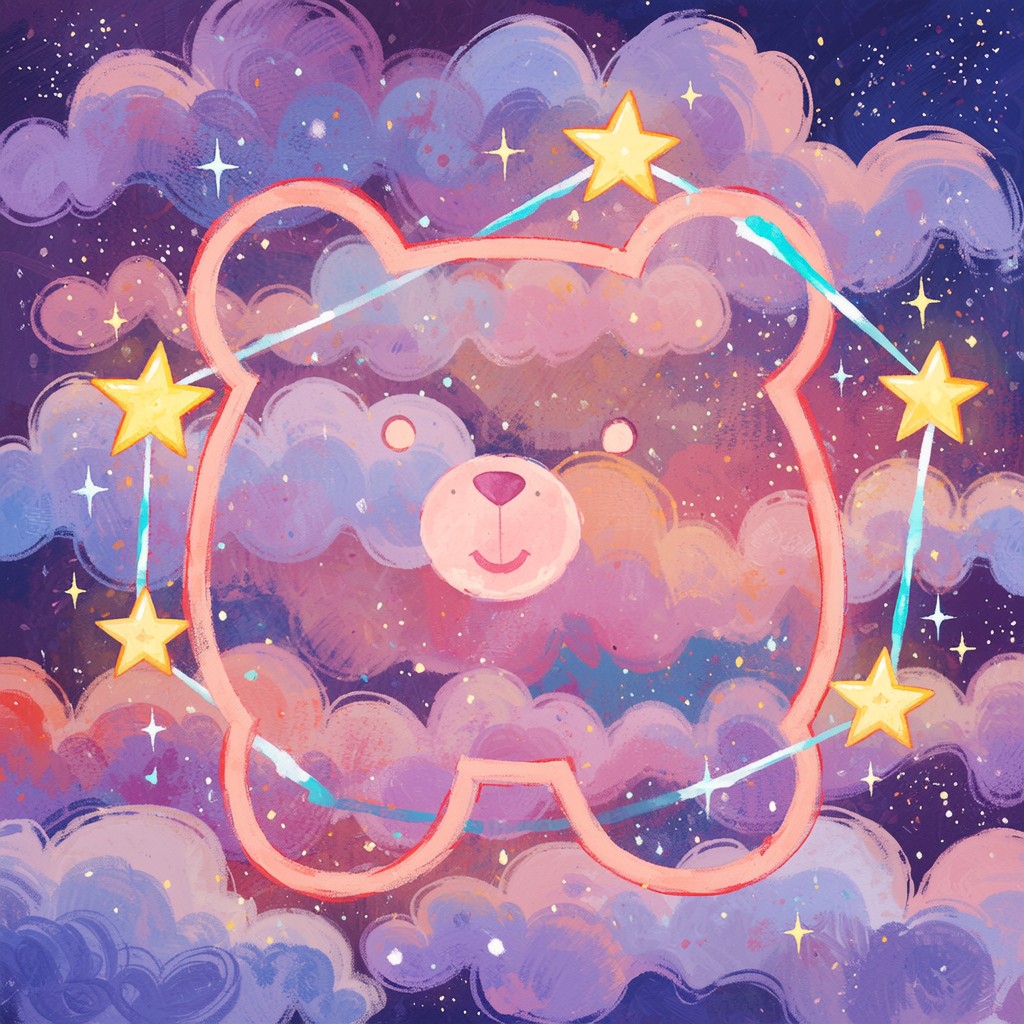 Free Starry Bear Constellation Image - Bear, Constellation, Stars ...