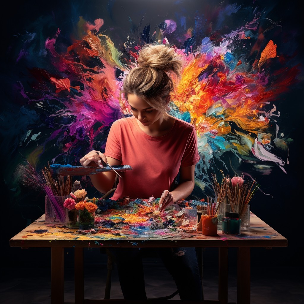 Free Artistic Creative Explosion Image - Art, Creativity, Painting ...