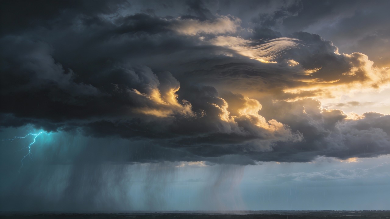 Free Golden Storm Light Image - Storm, Clouds, Cloudscape | Download at ...