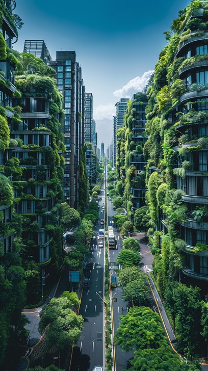 Free Urban Green Corridor Image - Urban, Green, Architecture | Download ...