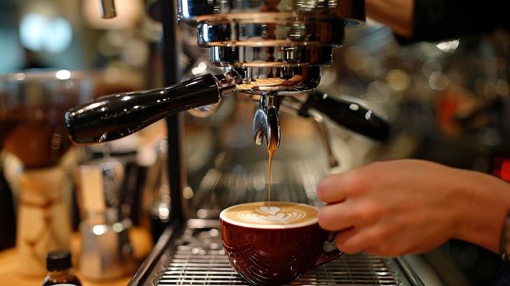 Free Espresso Preparation Moment Image | Download at StockCake