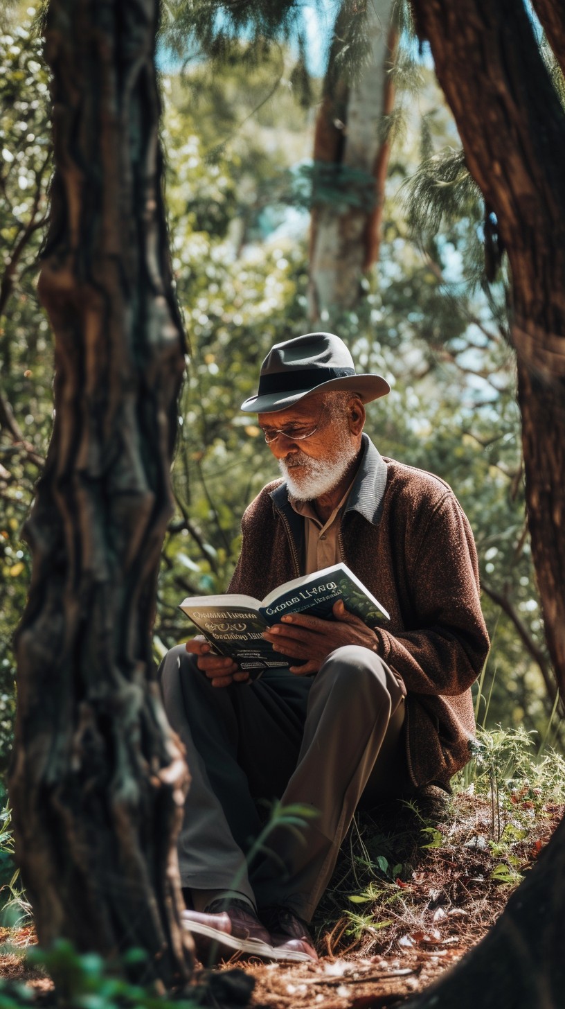 Man Spring Reading Free Man Reading Outdoors Image - Man, Reading, Nature | Download at ...
