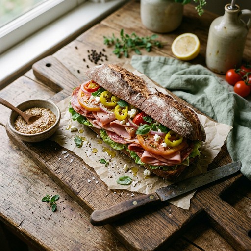 Rustic Sandwhich Recipe Free Rustic Sandwich Perfection Image - Sandwich, Rustic, Homemade ...