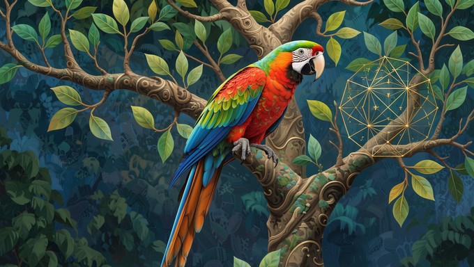Curated visual reference: Free Vibrant Toucan Perched Image Photo Inspiration