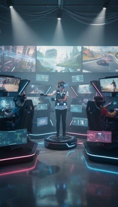 Gamer Virtual Reality Set Free Virtual Reality Gaming Image - Gaming, Arcade, Virtual | Download ...