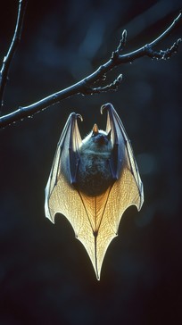 Free Bat hanging upside-down Image - Bat, Nocturnal, Forest | Download ...