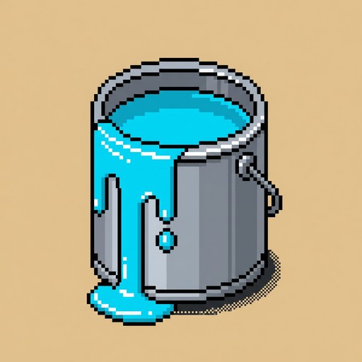 Free Pixel Paint Bucket Image - Pixel, Isometric, Bucket | Download at ...