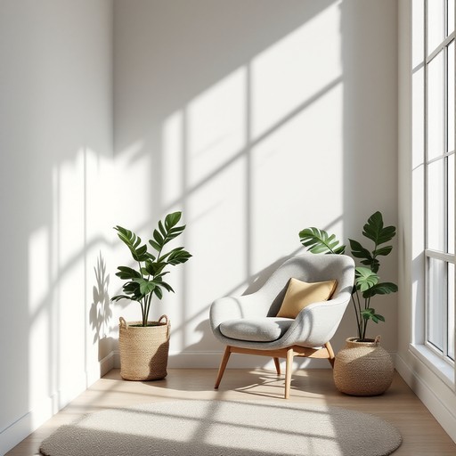 Free Sunlit Corner Serenity Image - Minimal, Modern, Chair | Download ...