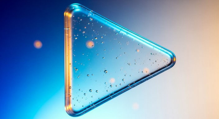 Free Glass Media Icon Image - Glass, Blue, Cyan | Download at StockCake