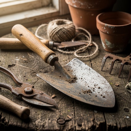 Rustic Garden Tools Free Rustic Garden Memory Image - Trowel, Gardening, Rustic | Download ...