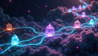 Crystal Network Patterns Free Cosmic Crystal Network Image - Crystals, Cosmic, Purple | Download ...