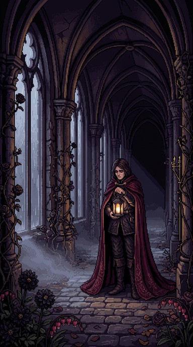 Download Pixel Knight Alone Digital Art for Free | StockCake