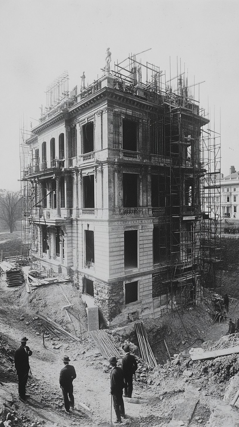 Free Historic building construction Image - Construction, Historical ...