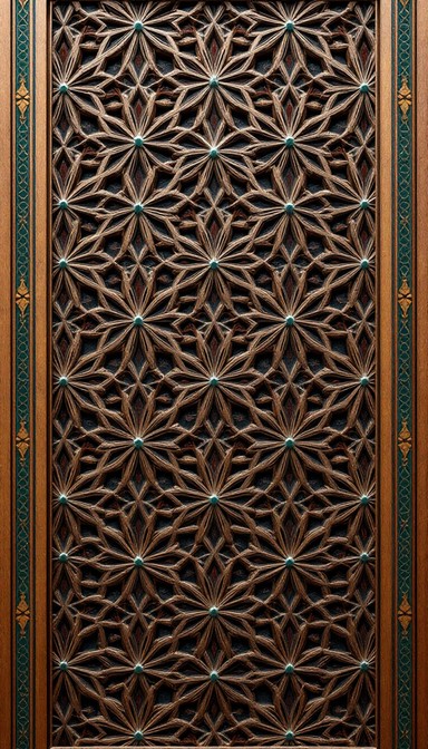 Islamic Wood Roster Free Islamic Wooden Lattice Image - Geometric, Islamic, Woodwork ...